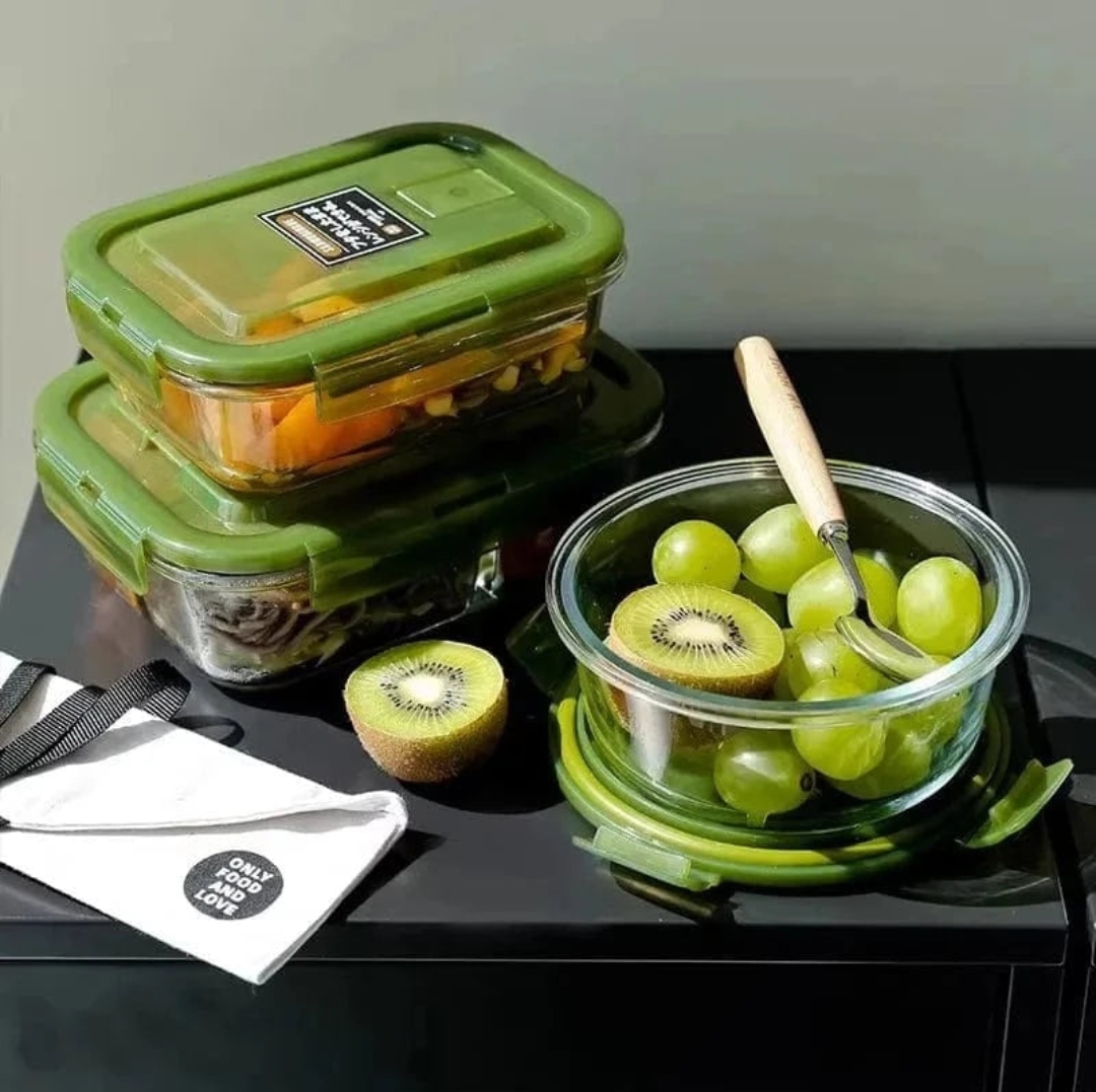 Lunch box avec fruits et légumes